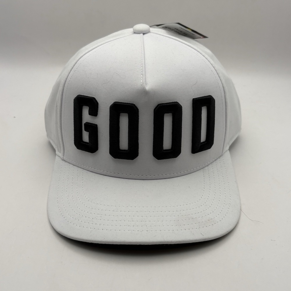 New Good Good Golf‎ Team GOOD White Varsity Trucker Hat